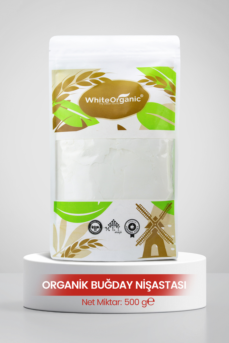 ORGANİK BUĞDAY NİŞASTASI 500 GR