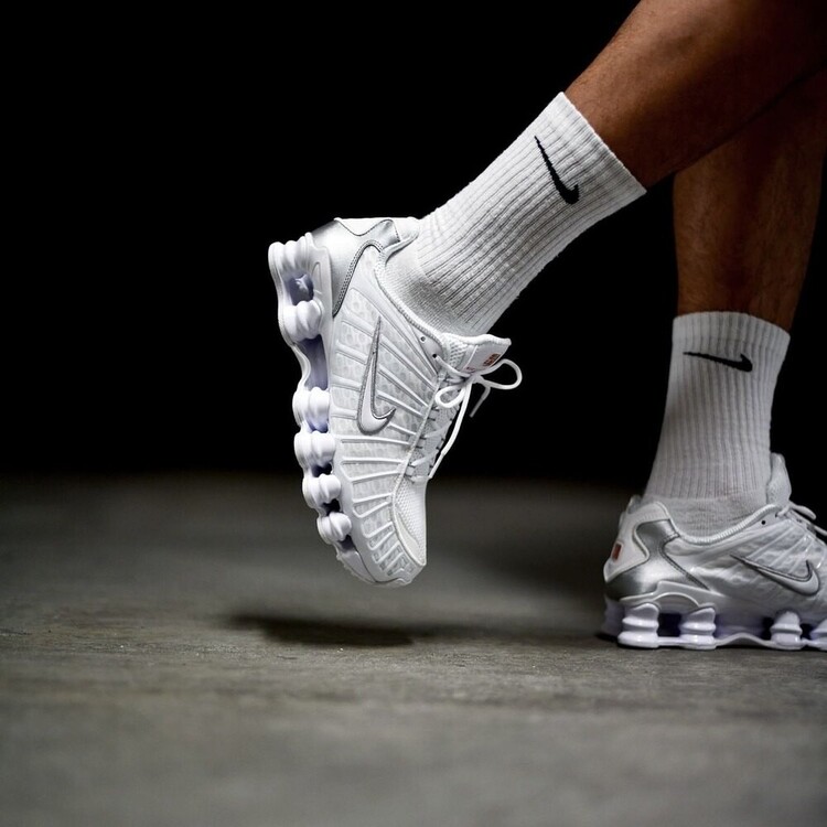 Nike Shox TL Triple White