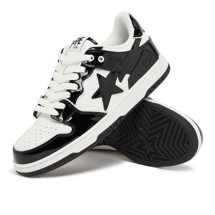A Bathing Ape Bape SK8 Sta Panda Patent