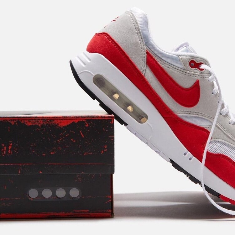 NİKE AIR MAX 1 '86 PREMİUM WHİTE UNİVERSİTY RED