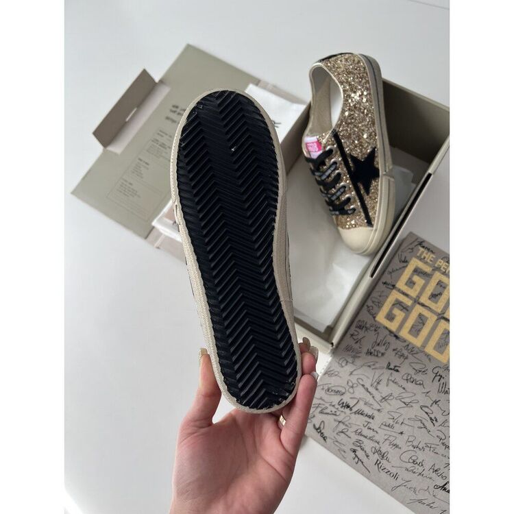 Golden Goose “Gold Glitter”