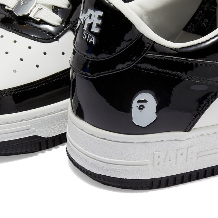 A BATHING APE BAPE STA LOW BLACK