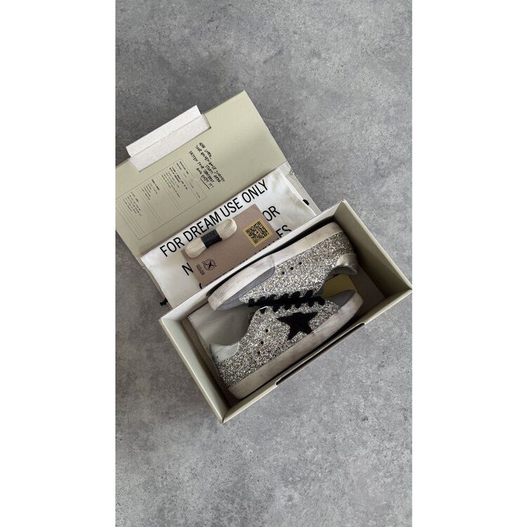 Golden Goose “Grey Glitter”