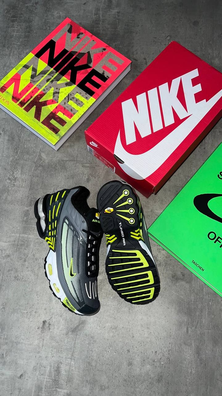 Air Max Plus TN III Smoke Grey, Lemon & White