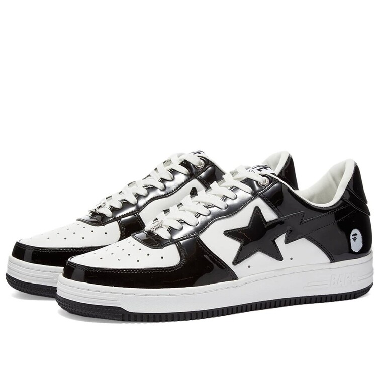 A BATHING APE BAPE STA LOW BLACK