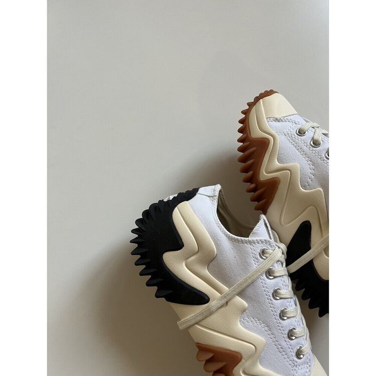 Converse Run Star Motion Canvas Platform White