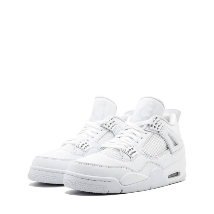 Air Jordan 4 Retro “Metallic White Silver”