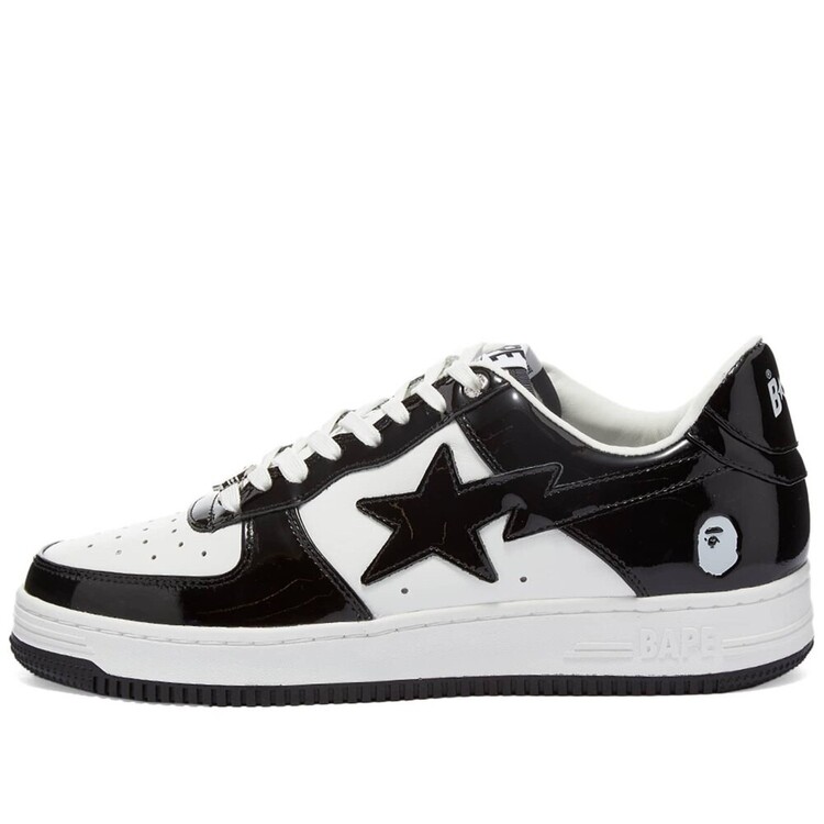 A BATHING APE BAPE STA LOW BLACK