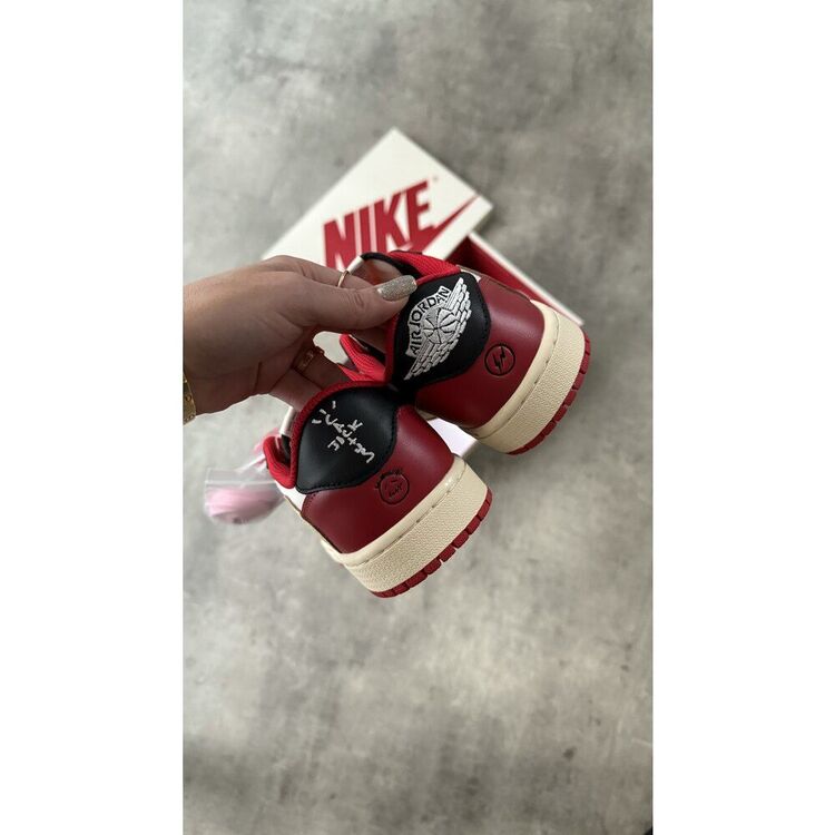 Air Jordan 1 Low OG x “Travis Scott” Black Red