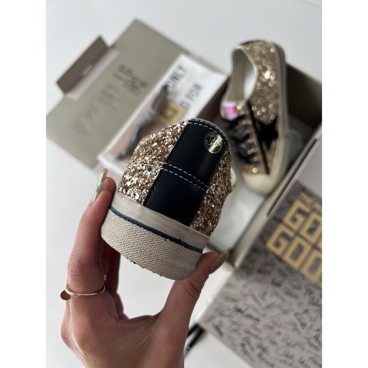 Golden Goose “Gold Glitter”