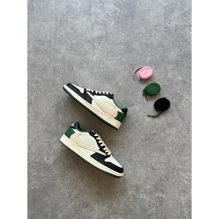 Travis Scott x Fragment x Air Jordan 1 Low Green