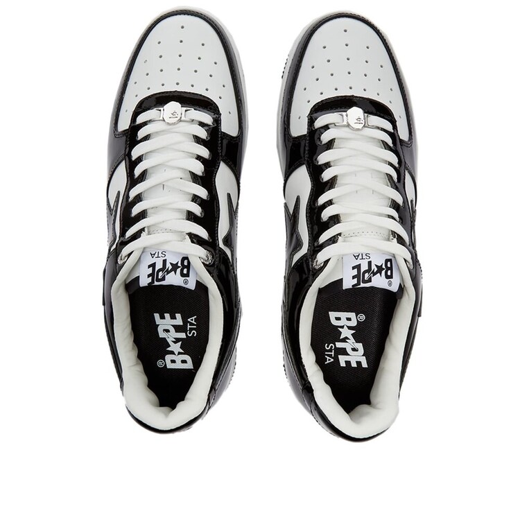 A BATHING APE BAPE STA LOW BLACK