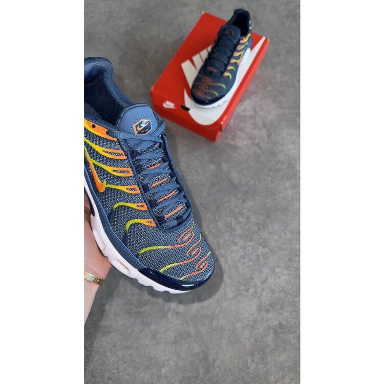Air Max Plus Blue Void University Gold