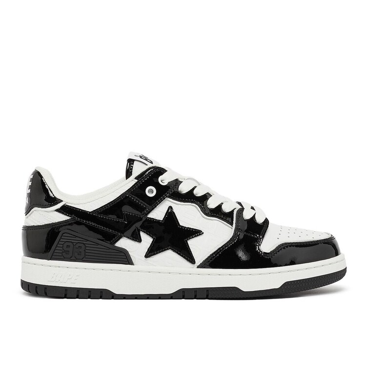 A Bathing Ape Bape SK8 Sta Panda Patent