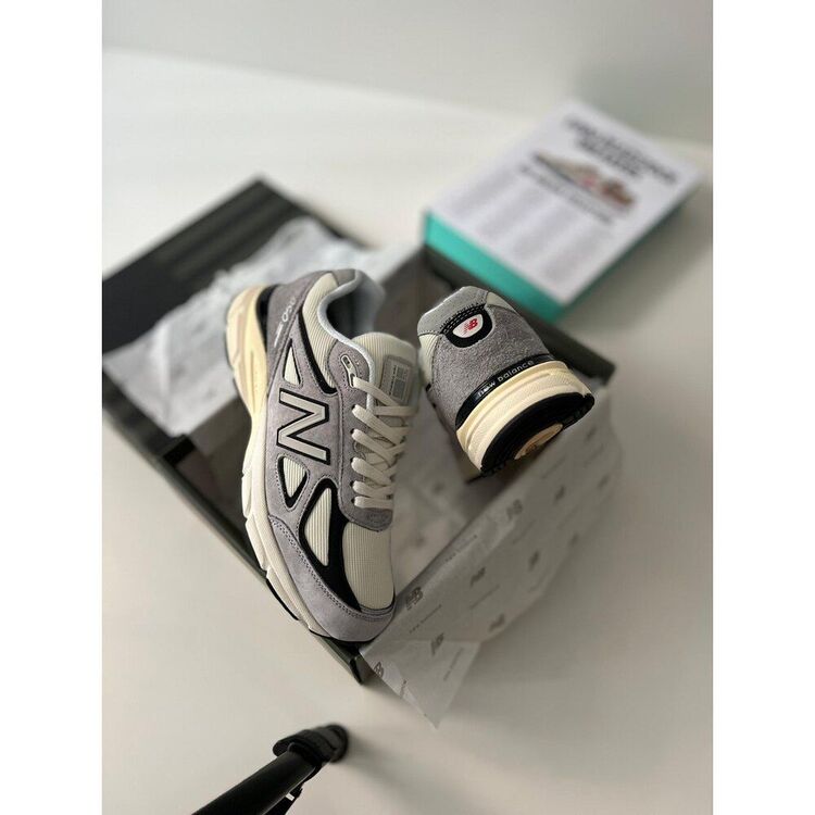 New Balance X Teddy Santis 990V4 Made In Usa | Grey Balck