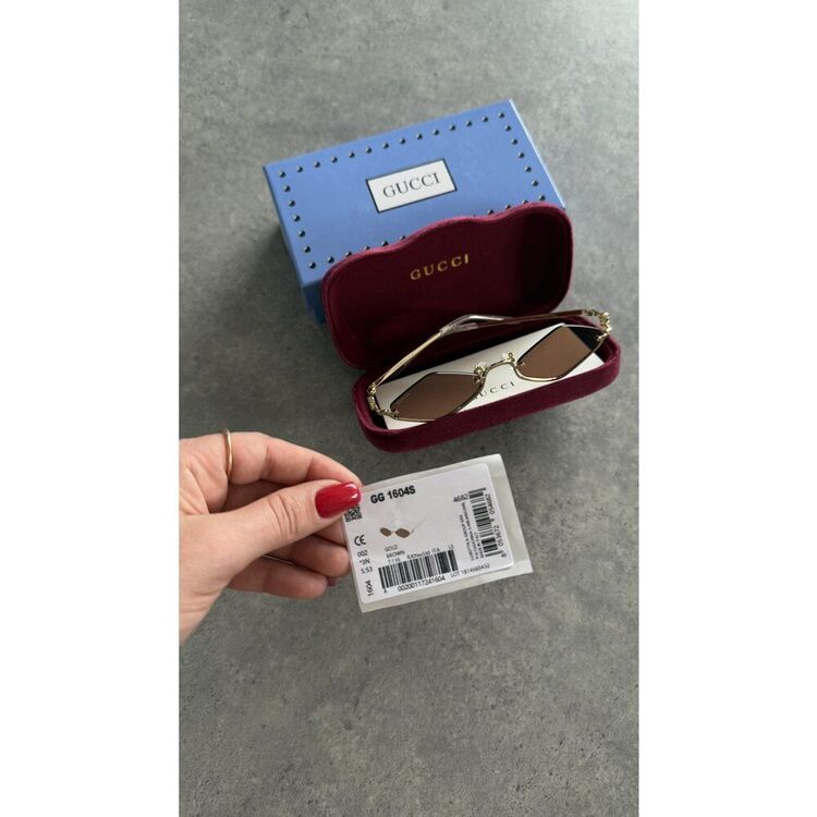 Gucci Gözlük Gold Brown