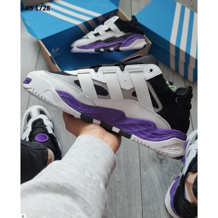 Adidas NiteBall Black Purple White