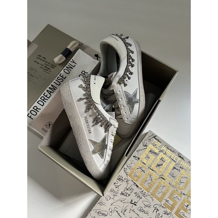Golden Goose (Beyaz Taşlı)