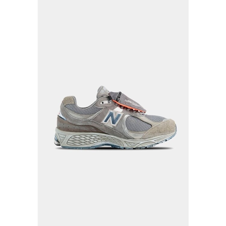 New Balance 2002R Grey Brown Pouch