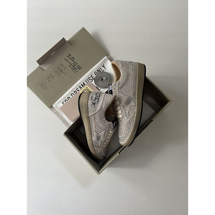 Golden Goose “Krem Full Swarovski”