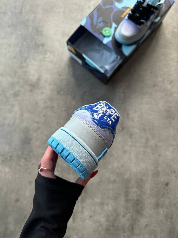 Bape SK8 Sta Low ‘Metallic Blue’