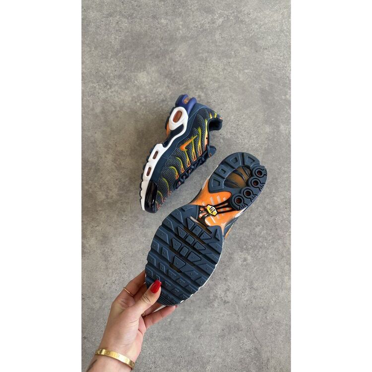 Air Max Plus Blue Void University Gold