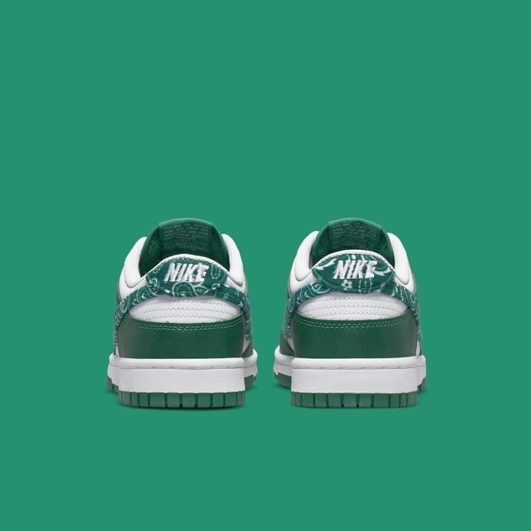 Nike Dunk Low Green Paisley
