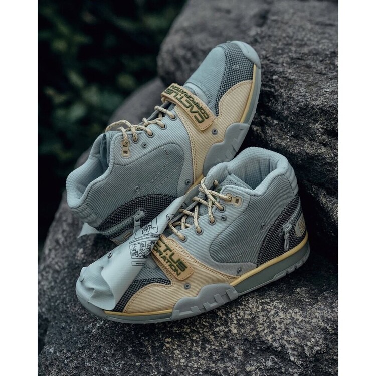 Travis Scott x Nike Air Trainer 1 SP 'Grey Haze'