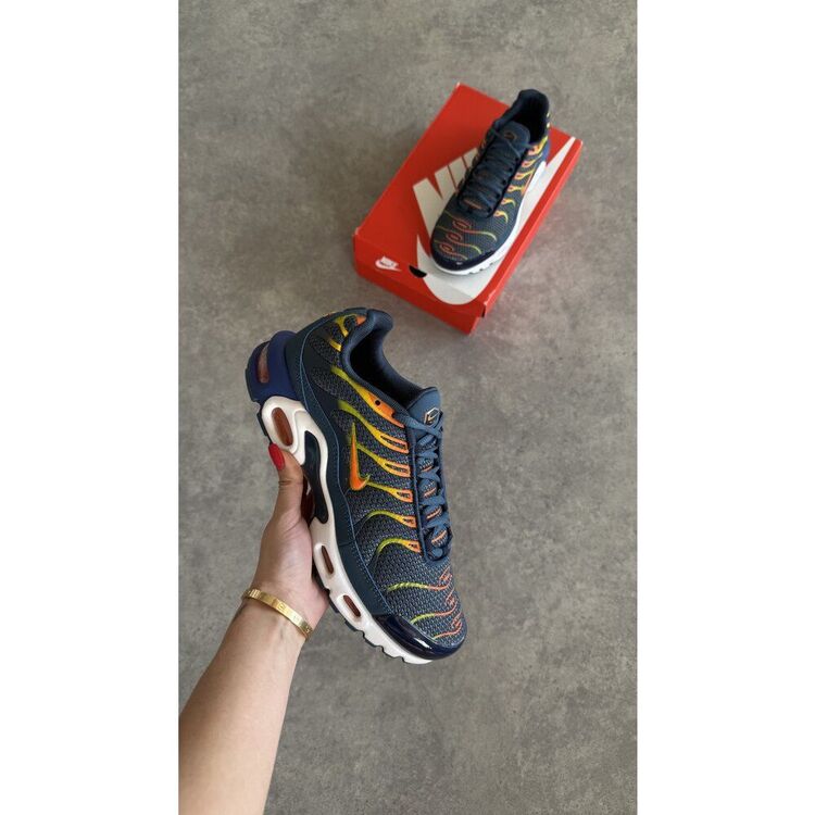 Air Max Plus Blue Void University Gold
