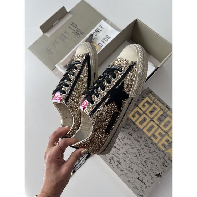 Golden Goose “Gold Glitter”