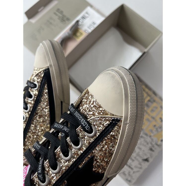 Golden Goose “Gold Glitter”