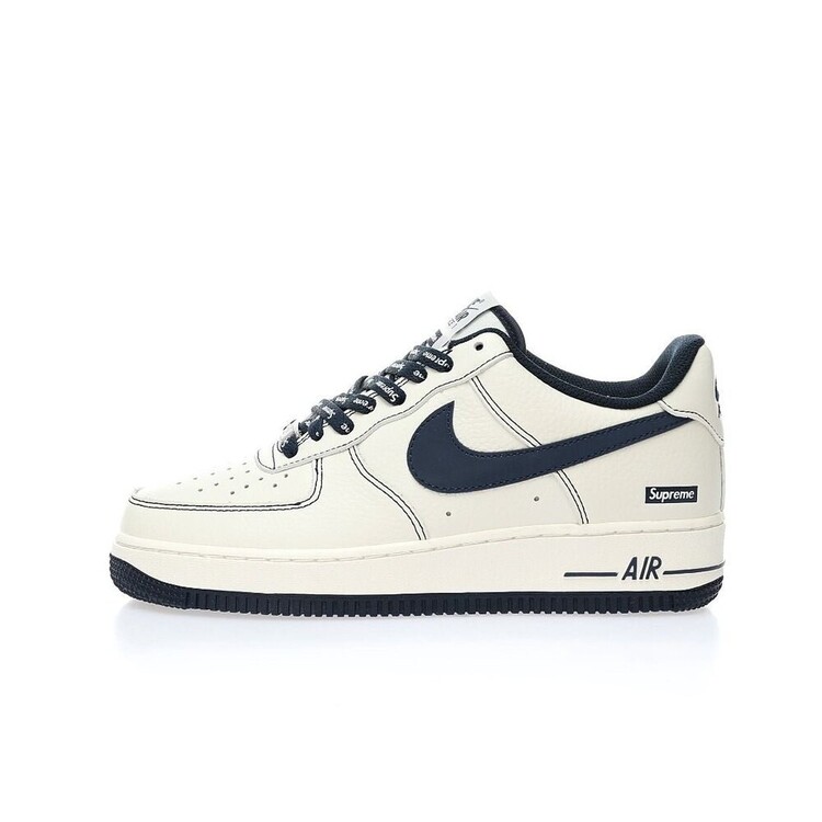 Air Force 1 X Supreme “Cream Black”