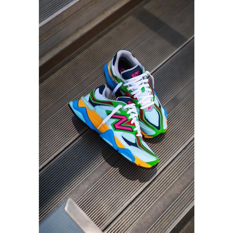 New Balance 9060 Beach Glass Pink in Blue