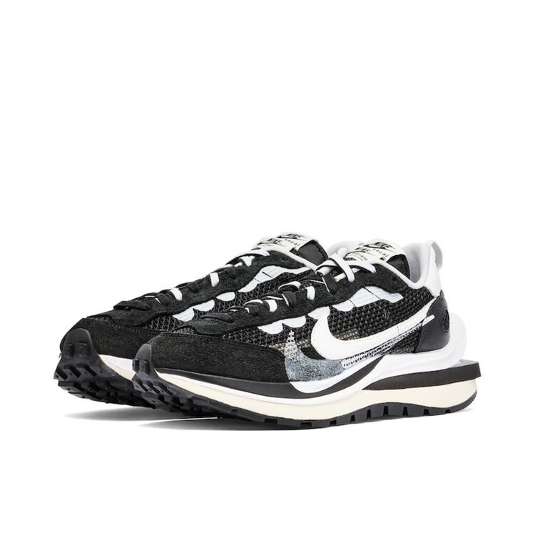 Sacai x Nike VaporWaffle Black White