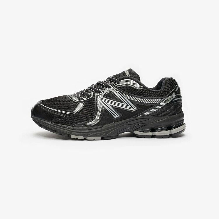 New Balance 860 v2 Black Silver Metallic