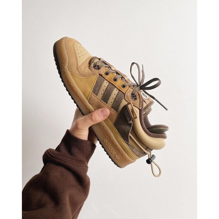 Bad Bunny x Adidas Forum Buckle Low Café