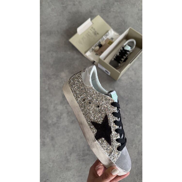 Golden Goose “Grey Glitter”