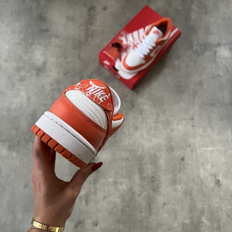 Nike Dunk Low Orange Paisley
