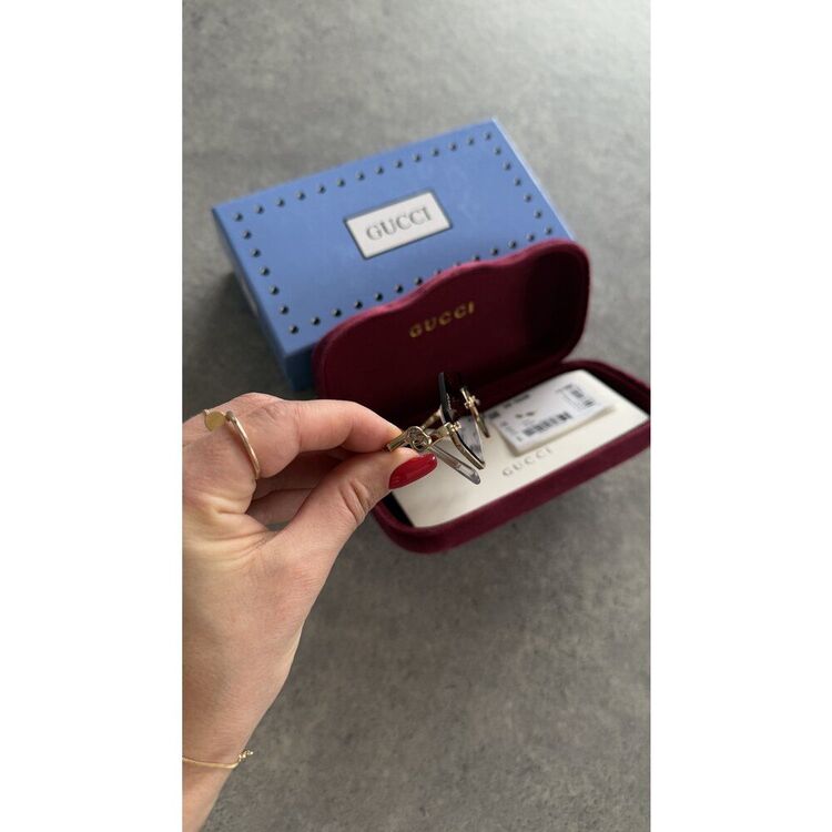 Gucci Gözlük Gold Brown
