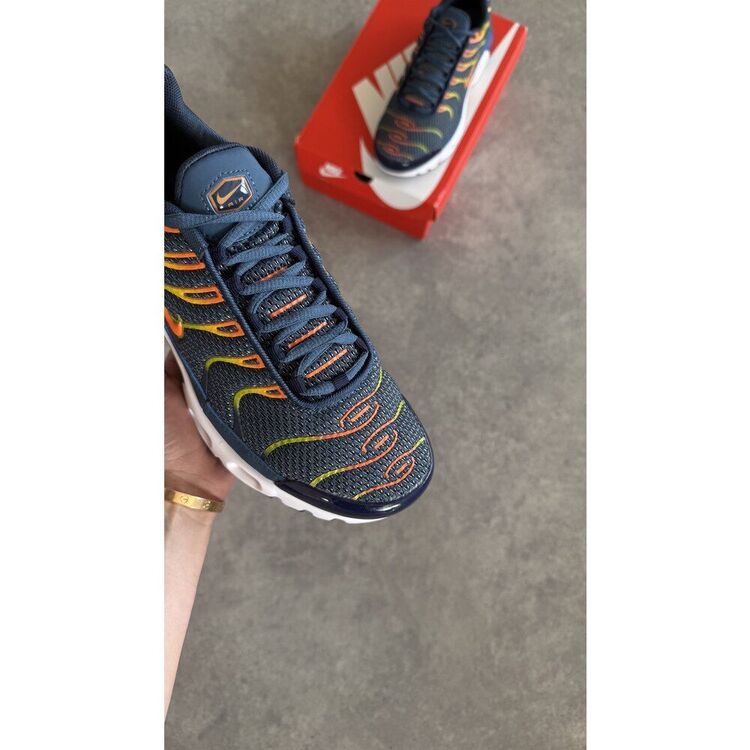 Air Max Plus Blue Void University Gold