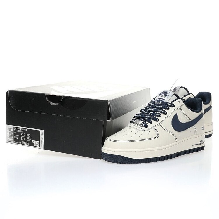 Air Force 1 X Supreme “Cream Black”