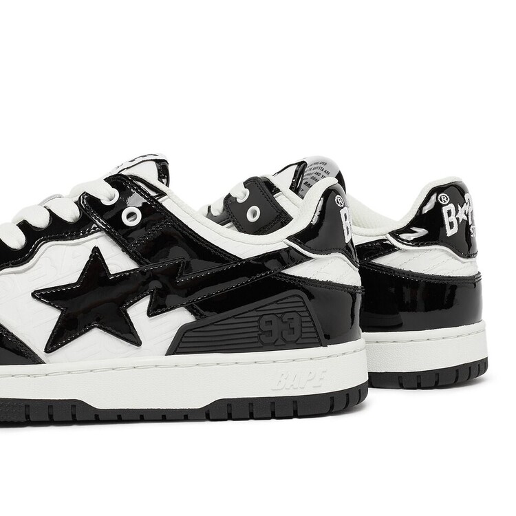 A Bathing Ape Bape SK8 Sta Panda Patent