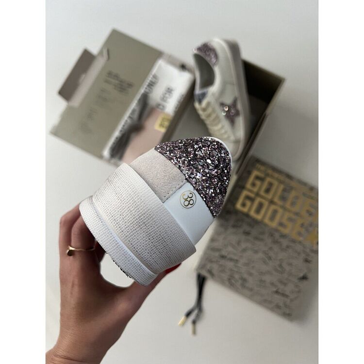 Golden Goose “White Purple” Glitter