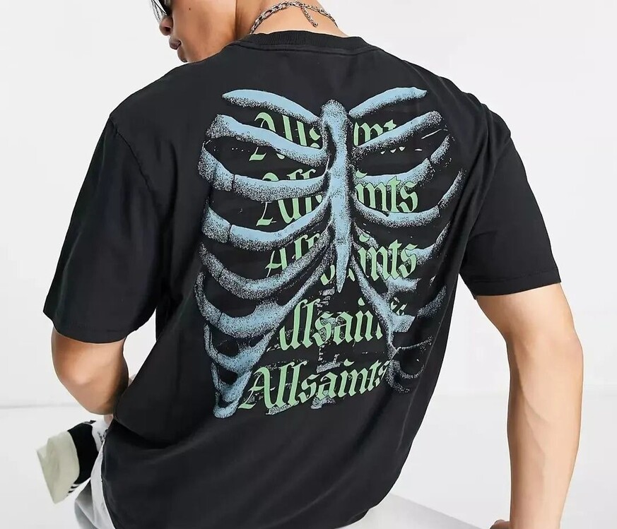 Oversize Baskılı Tshirt