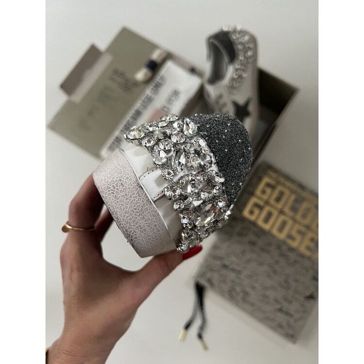 Golden Goose White Diamond 