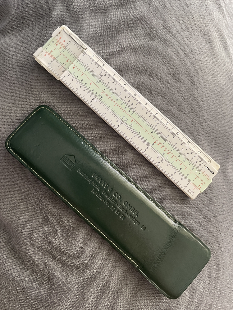 Vintage Nestler Hesap Cetveli