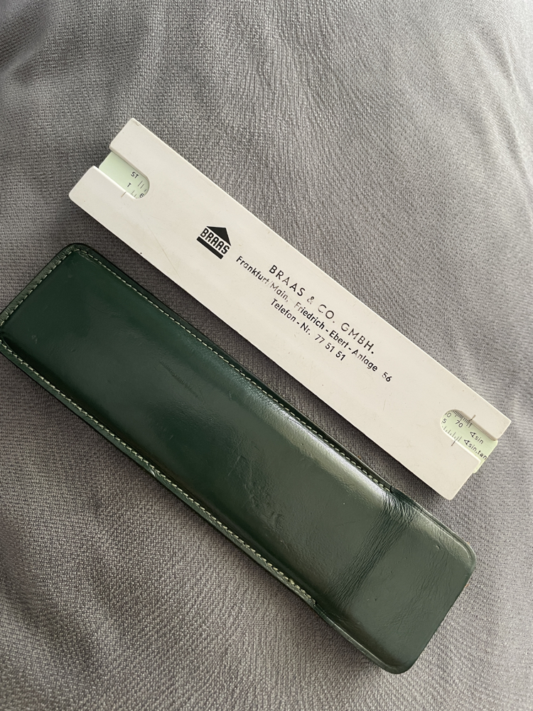 Vintage Nestler Hesap Cetveli