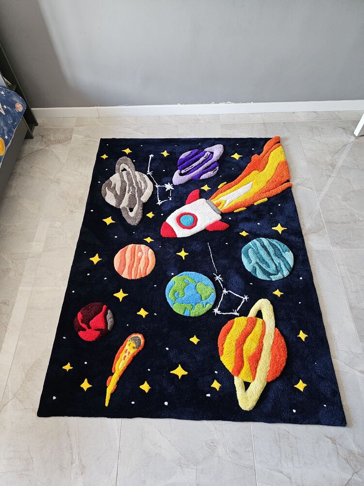 3 boyutlu Uzay Tufting Halı