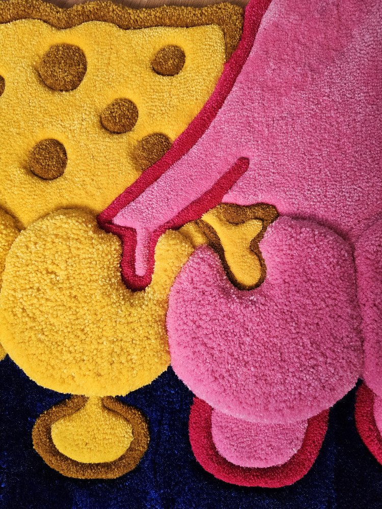 Sponge Bob & Patrick Tufting Halı