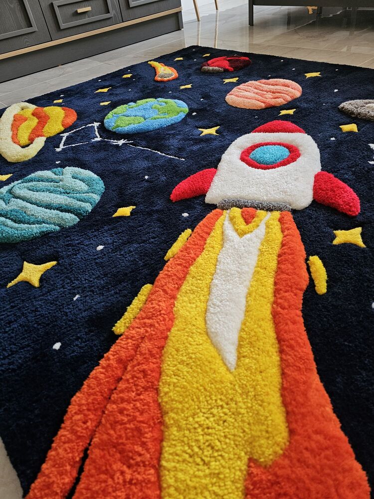 3 boyutlu Uzay Tufting Halı